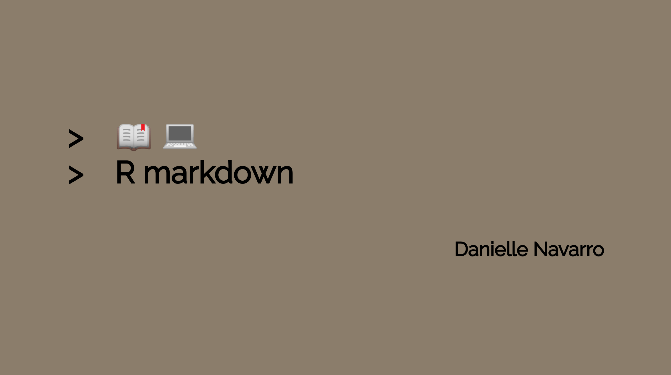 Starting R markdown slides